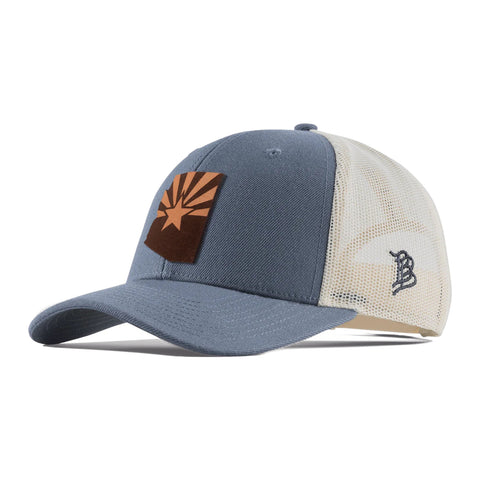 Arizona 48 State Tan Curved Trucker