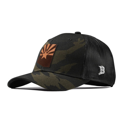 Arizona 48 State Tan Curved Trucker