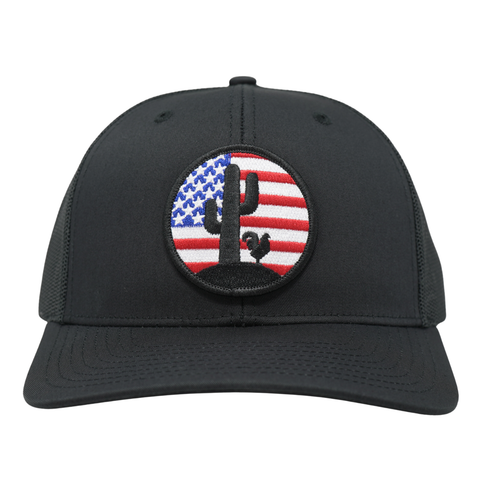 American Rooster Cactus - Black/Black - TopIt