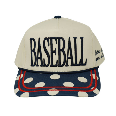 Polka Dot Baseball Hat
