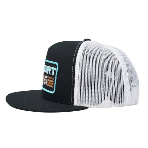 Between The Line - Black/White 5 Panel - TopIt
