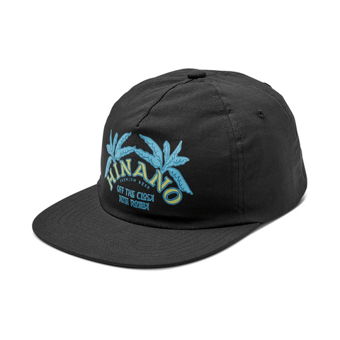 Hinano 'Off The Clock' Shallow Strapback Hat - Rooster 