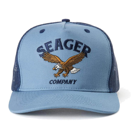 Bradley Trucker Snapback Faded Denim