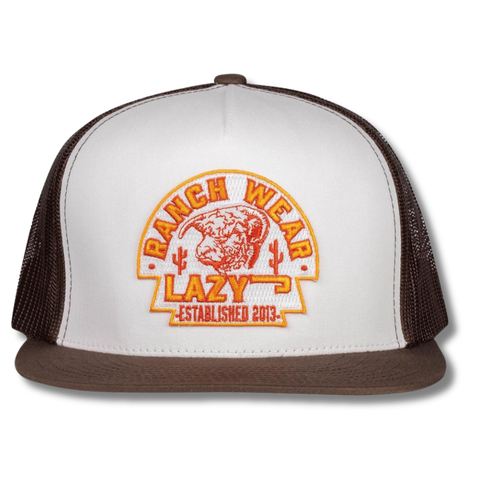 Brown & White Rusty Arrowhead Trucker