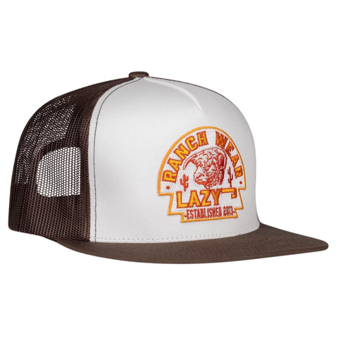 Brown & White Rusty Arrowhead Trucker