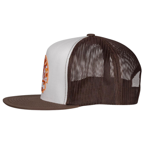 Brown & White Rusty Arrowhead Trucker