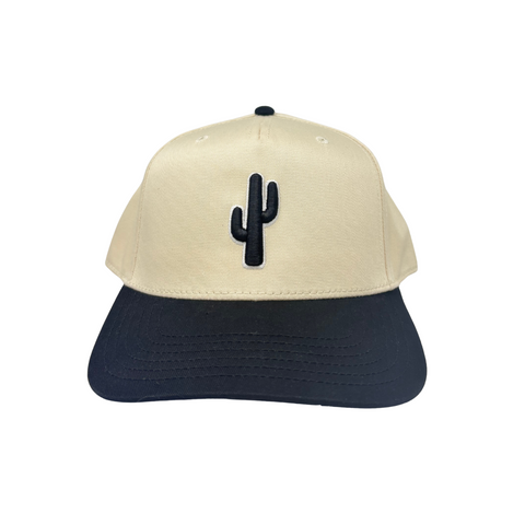 Cactus Hat White Outline