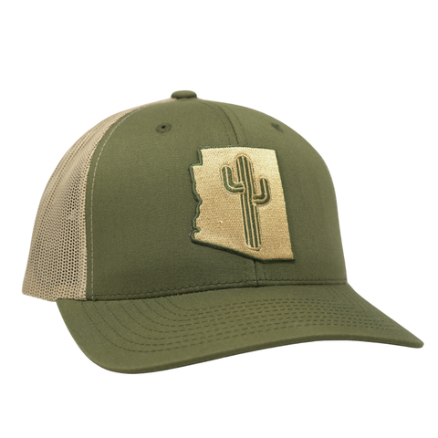 Cactus Stated Trucker Green/ Khaki