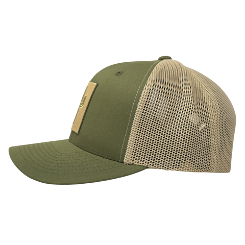 Cactus Stated Trucker Green/ Khaki