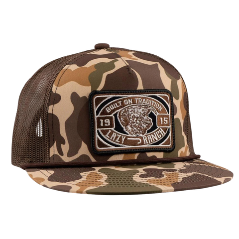 Camo and Brown Drive Line Rope Trucker