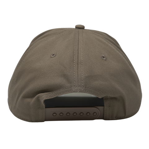 Cold Beer and Blue Jeans Rooster Bus Hat - Walnut - TopIt