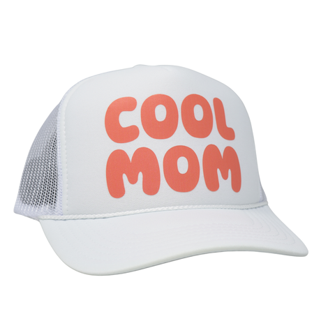 Cool Mom Foamy Trucker - White - TopIt