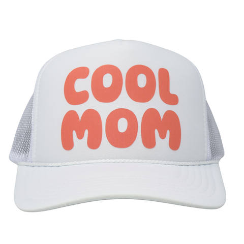 Cool Mom Foamy Trucker - White - TopIt
