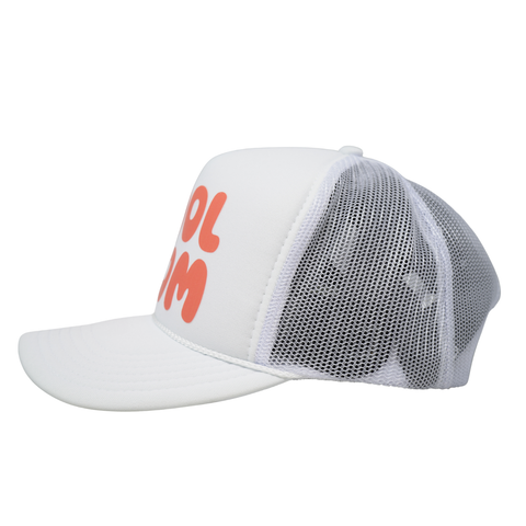 Cool Mom Foamy Trucker - White - TopIt