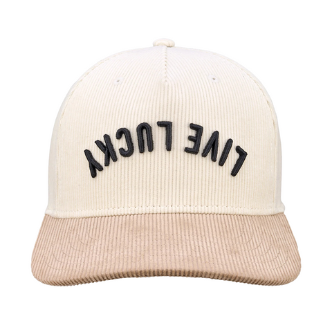 Cord Upside Down Luck 1 Brown Hat