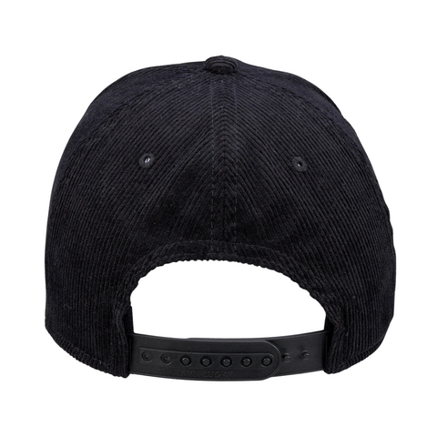 Cord Upside Down Luck 2 Black Hat