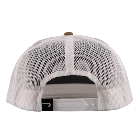 Coyote Brown and White Desert Show Time Rope Trucker