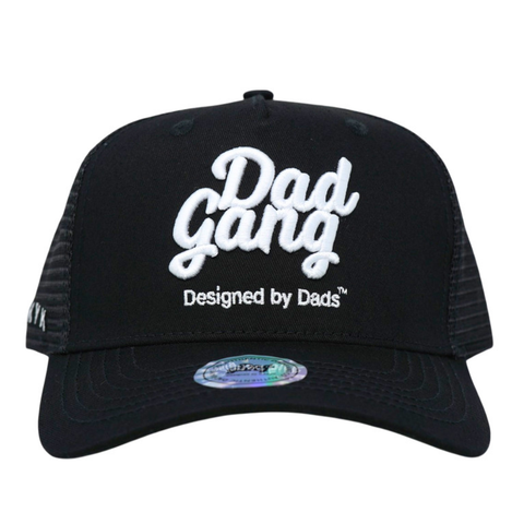 Dad Gang Trucker - Black/White