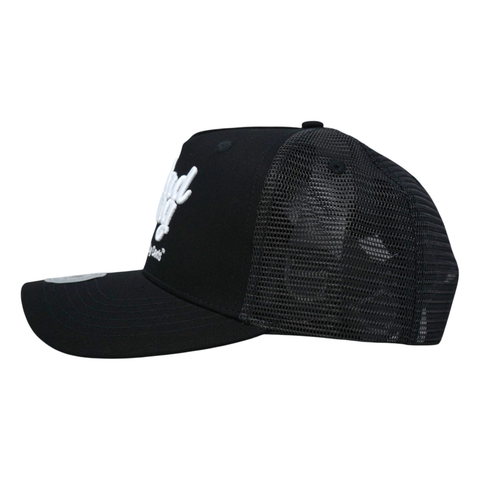 Dad Gang Trucker - Black/White