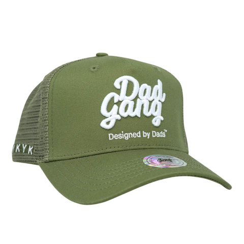 Dad Gang Trucker - Olive