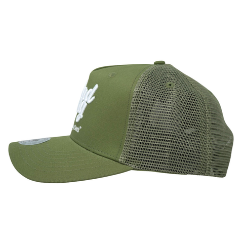 Dad Gang Trucker - Olive