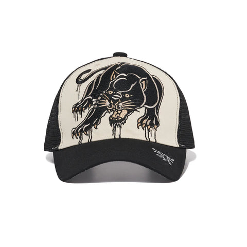 Embroidered Panther Hat