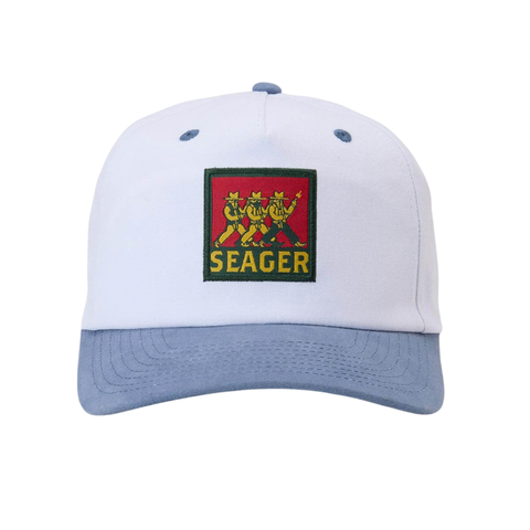 Finger Guns Snapback White/ Teal
