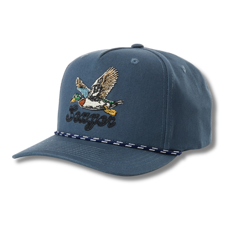 Greenhead Snapback Faded Denim