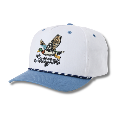 Greenhead Snapback White/Blue