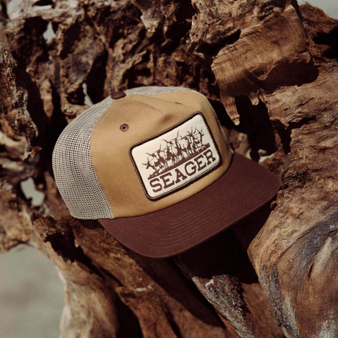 The Herd Snapback Tan/ Brown