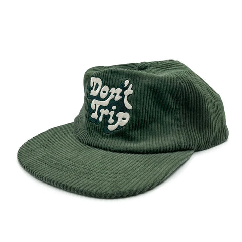 Don't Trip Fat Corduroy Snapback Hat