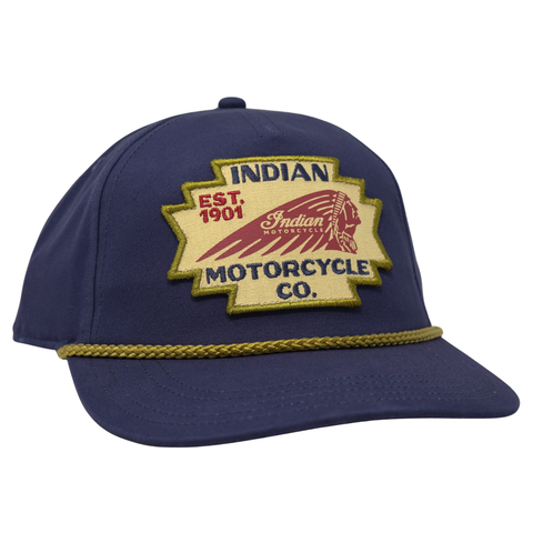Indian Motorcycle Canvas Cappy