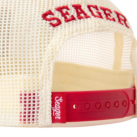 Keep It Country Snapback Cream/ Red