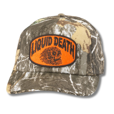 Liquid Death Camo Roscoe
