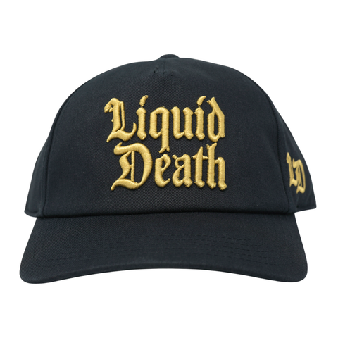 Liquid Death Twill Roscoe Black