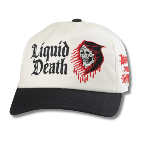 Liquid Death Grim Reaper Twill Roscoe