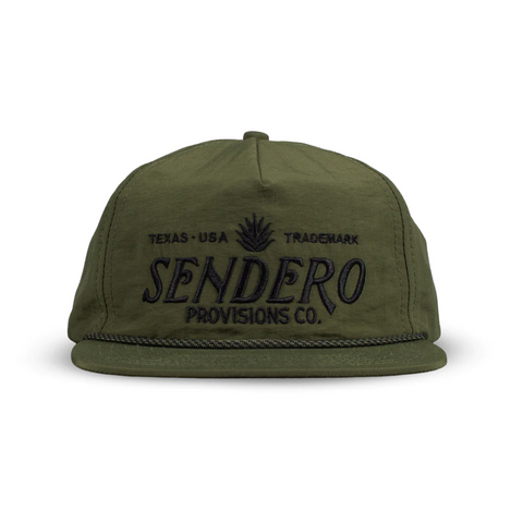 Sendero - Logo Hat Olive - Rooster 