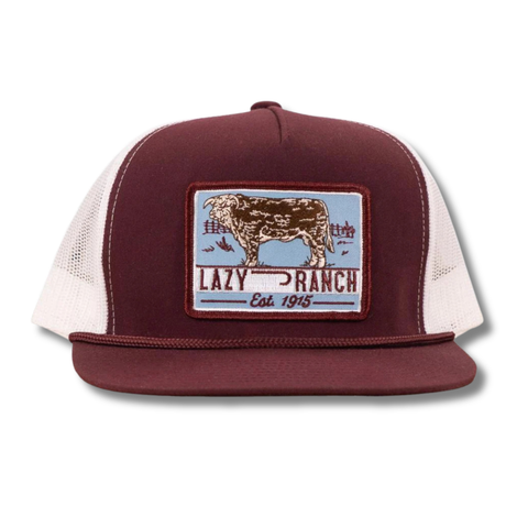 Maroon & White Blue Bull Trap