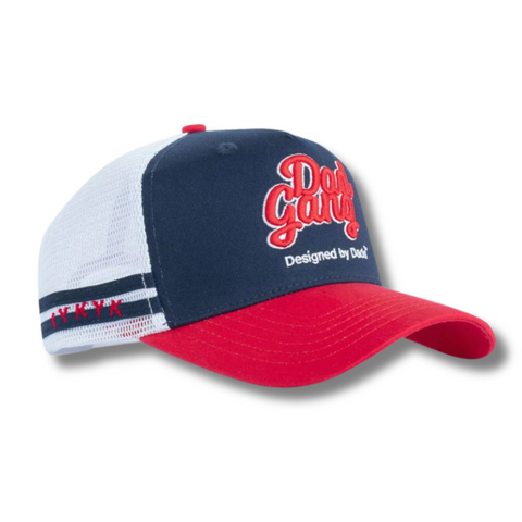Dad Gang Logo USA Trucker