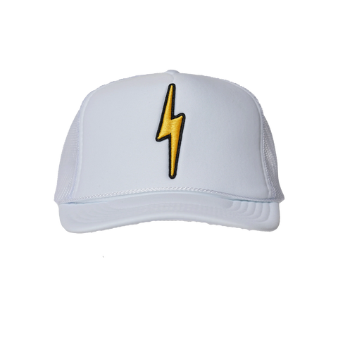 Local Beach Lightning Bolt Trucker