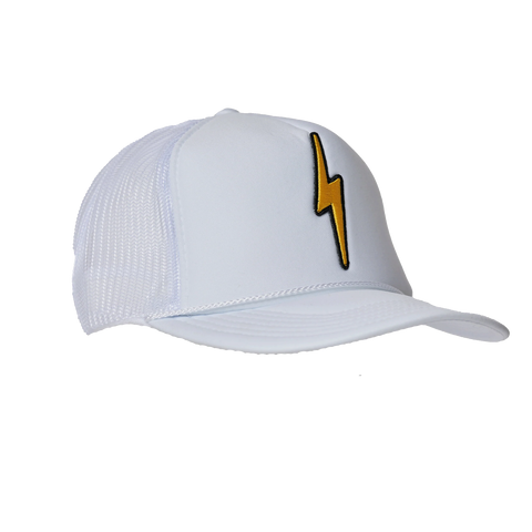 Local Beach Lightning Bolt Trucker