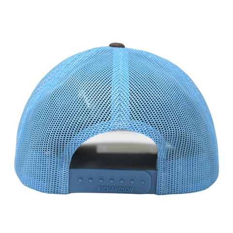 Old Town Cowboy White/ Brown/ Blue