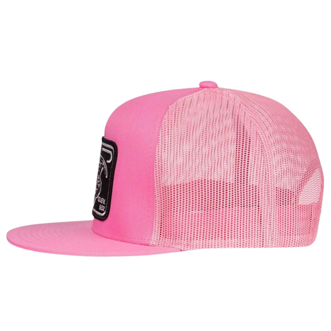 Pink & white Elevation Trucker