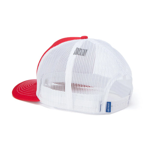 Russ Mesh Snapback Red