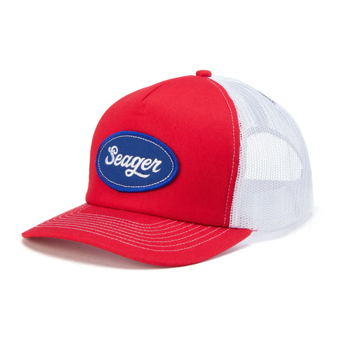 Russ Mesh Snapback Red