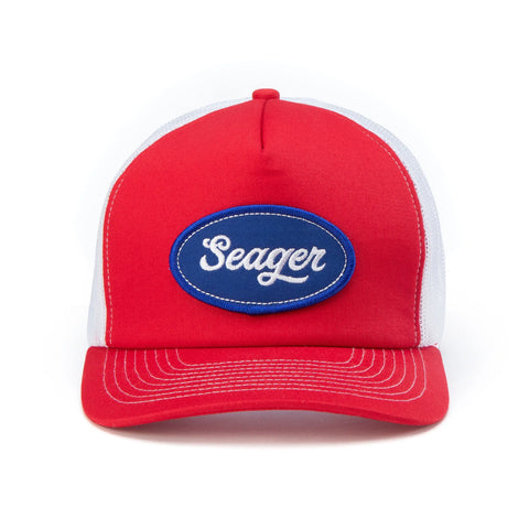 Russ Mesh Snapback Red