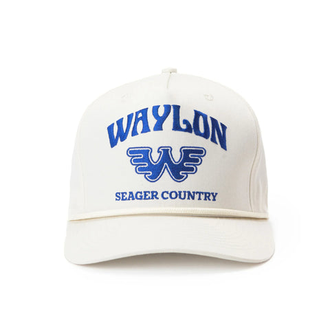 Seager x Waylon Jennings Country Snapback Black