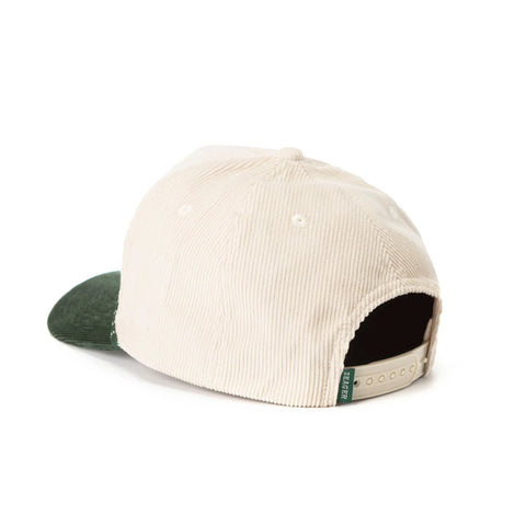 Los Rios Corduroy Snapback Natural Green