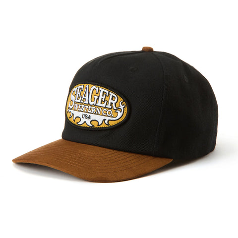 Buckle Snapback Black