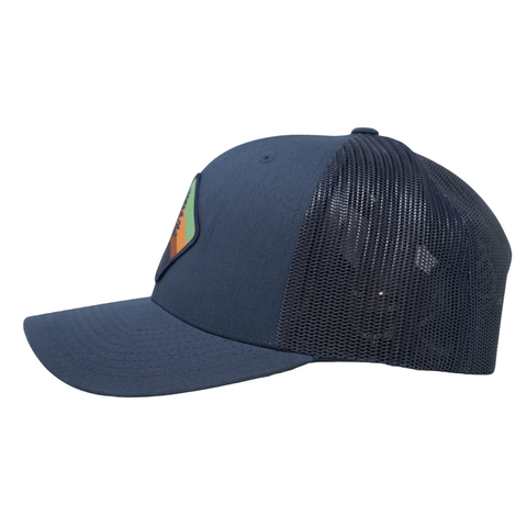 Retro Pine Navy/Navy Trucker